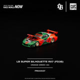 LB-Super Silhouette Mazda RX-7 (FD3S) (Orange/Green) - Pop Race - 1:64 Modellauto 1/64