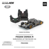 Pagani Zonda R Nürburgring Lap Time Record - Pop Race - 1:64 Modellauto 1/64