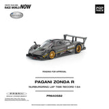 Pagani Zonda R Nürburgring Lap Time Record - Pop Race - 1:64 Modellauto 1/64