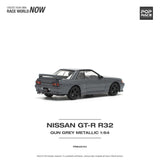Nissan Skyline GT-R R32 (Gun Grey Metallic) - Pop Race - 1:64