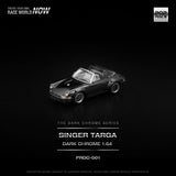 Singer Targa (Dark Chrome) - Pop Race - 1:64 Modellauto 1/64