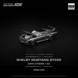 Ford Mustang Shelby GT500 (Dark Chrome) - Pop Race - 1:64 Modellauto 1/64