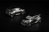 Toyota GR Yaris Pandem (Dark Chrome) - Pop Race - 1:64 Modellauto 1/64