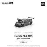 Honda Civic FL5 TCR (Dark Chrome) - Pop Race - 1:64 Modellauto 1/64