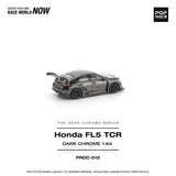 Honda Civic FL5 TCR (Dark Chrome) - Pop Race - 1:64 Modellauto 1/64