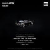 Mazda RX-7 (FD3S) RE-Amemiya (Dark Chrome) - Pop Race - 1:64 Modellauto 1/64