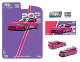 Honda Civic EG6 Pandem (Pink) - Pop Race - 1:64 Modellauto 1/64