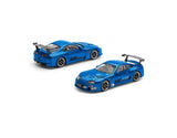 Toyota Supra Top Secret GT300 (Blue) - Pop Race - 1:64 Modellauto 1/64