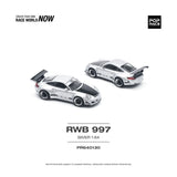 RWB 997 (Silver) - Pop Race - 1:64