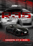 Nissan GT-R (R35) Nismo (Black) - INNO64 - 1:64