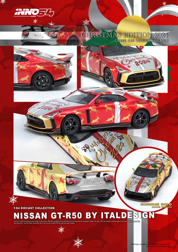 Nissan GT-R50 by Italdesign X'Mas Special Edition 2024 - INNO64 - 1:64