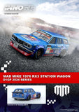 Mad Mike 1976 Mazda RX-3 Station Wagon D1GP 2024 Series - INNO64 - 1:64