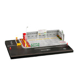 Japanese Style Parking Lot Miniature Scene - Black Box Diorama - 1:64 Modellauto 1/64