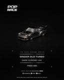 Singer DLS Turbo (Dark Chrome) - Pop Race - 1:64 Modellauto 1/64