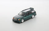 Mercedes S124 T Modell Evo2 (Grün) - Mortal Model - 1:64 Modellauto 1/64