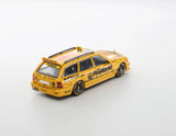 Mercedes S124 T Modell Evo2 Taxi (Gelb) - Mortal Model - 1:64 Modellauto 1/64