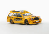 Mercedes S124 T Modell Evo2 Taxi (Gelb) - Mortal Model - 1:64 Modellauto 1/64