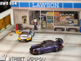 RWB 964 (Purple) - Street Warrior - 1:64 Modellauto 1/64