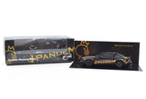 Ford Mustang Pandem (Black) - Model Model - 1:64 Modellauto 1/64
