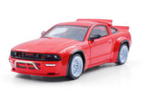 Ford Mustang Pandem (Red) - Model Model - 1:64 Modellauto 1/64