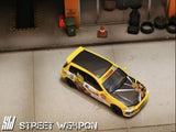 Honda Civic (EG6) Dragon Ball Goku Livery - Street Weapon - 1:64 Modellauto 1/64
