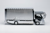 Dekotora Truck (Silver electroplating) - Micro Turbo - 1:64