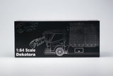 Dekotora Truck (Silver electroplating) - Micro Turbo - 1:64