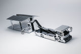Dekotora Truck (Silver electroplating) - Micro Turbo - 1:64