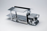 Dekotora Truck (Silver electroplating) - Micro Turbo - 1:64