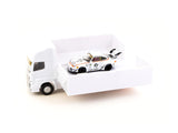 RWB 993 LBWK Special Edition with Plastic Truck Packaging - Tarmac Works - 1:64