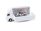 Toyota Supra GT JGTC 1995 M. Sekiya / M. Krumm with Plastic Truck Packaging - Tarmac Works - 1:64