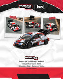 [Preorder] Toyota GR Yaris Rally1 Hybrid Rallye Monte-Carlo 2022 Sébastien Ogier/Benjamin Veillas - Tarmac Works x IXO - 1:64 Modellauto 1/64