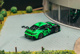 Porsche 911 (992) GT3 Cup Fire Monkey Motorsport - Tarmac Works - 1:64 Modellauto 1/64