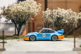 Porsche Gunther Werks 993 (Blue & Orange) - Tarmac Works - 1:64