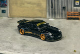 RWB 997 (Schwarz) - Tarmac Works - 1:64 Modellauto 1/64