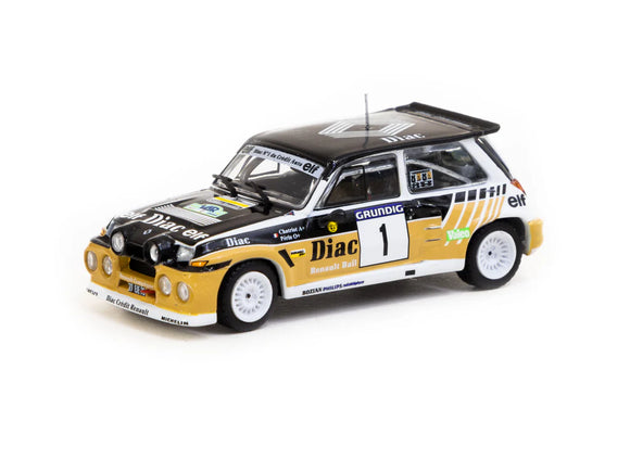 Renault 5 Maxi Turbo Rallye du Var 1986 F. Chatriot / M. Périn - Tarmac Works - 1:64