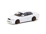 Toyota Chaser Vertex JZX100 (White Metallic) - Tarmac Works - 1:64