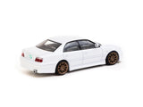 Toyota Chaser Vertex JZX100 (White Metallic) - Tarmac Works - 1:64