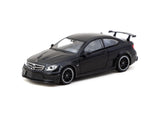 Mercedes C63 AMG Coupé Black Series (Matte Black) - Tarmac Works - 1:64