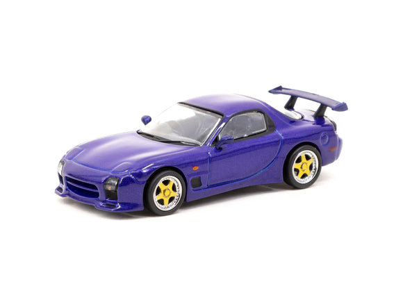 Mazda RX-7 (FD3S) Mazdaspeed A-Spec (Innocent Blue Mica) - Tarmac Works - 1:64
