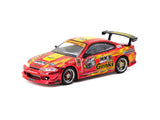 Nissan Silvia RS-2 HKS Hiper (Red Chrome) - Tarmac Works - 1:64