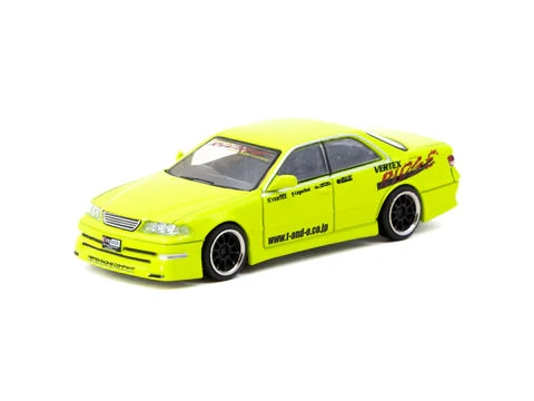Toyota Mark II JZX100 Vertex (Light Green) - Tarmac Works - 1:64
