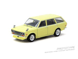Datsun Bluebird 510 Wagon (Yellow) - Tarmac Works - 1:64 Modellauto 1/64