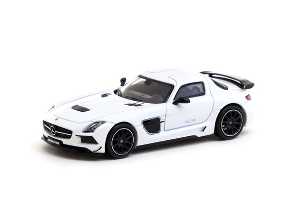 Mercedes SLS AMG Coupé Black Series (White Metallic) - Tarmac Works - 1:64