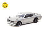 Nissan Skyline 2000 GT-R (KPGC10) (Silver) - Tarmac Works - 1:64