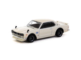 Nissan Skyline 2000 GT-R (KPGC10) (Ivory White) - Tarmac Works - 1:64