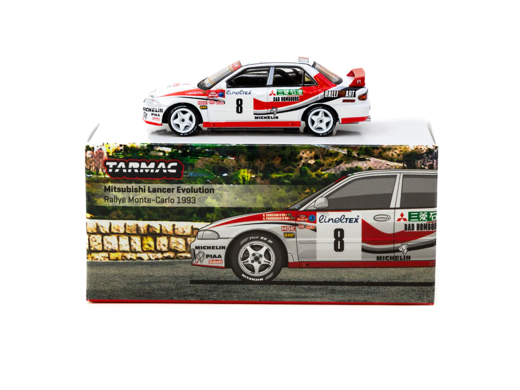 Kit Miniature 1/43 Provence Moulage K845 - Mitsubishi Lancer RAC 1993 (K. Eriksson) En Résine