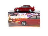 Mitsubishi Lancer GSR Evolution (Red) - Tarmac Works - 1:64