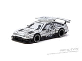 Toyota Sprinter Trueno AE86 Widebody by Jon Sibal Steamboat Willie + Trading Cards Combo Set - Tarmac Works - 1:64 (Copie) Modellauto 1/64