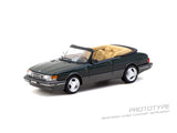 Saab 900 Turbo Convertible (Dark Green) - Tarmac Works - 1:64 Modellauto 1/64